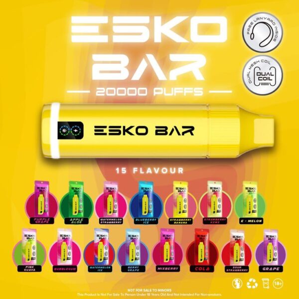 ESKO BAR 20K DISPOSABLE POD